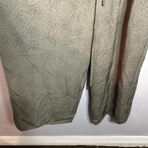 Refinity Brown Polka Dot Jumpsuit Drawstring Waist Casual Comfy Plus Size - Picture 4 of 7